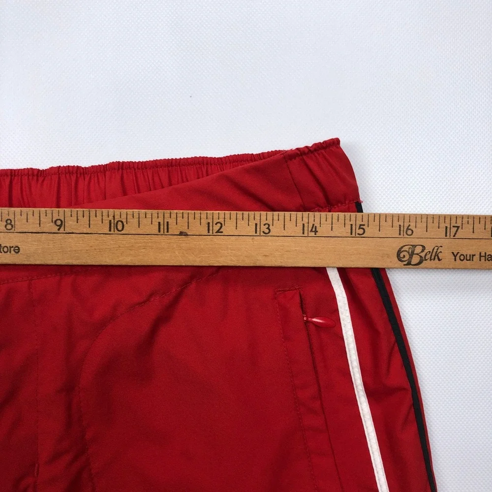 Nike Girls Red Tracksuit Set Jacket and Pants Size Medium 8-10 Vintage Y2K